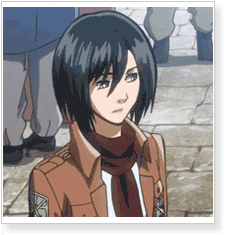 Attack on Titan Mikasa Ackerman 104th Trainees Squad Cosplay