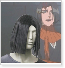 Bleach Ayasegawa Yumichika Cosplay Wig
