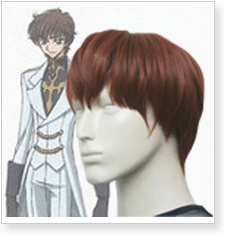 Code Geass Suzaku Kururugi Cosplay Wig