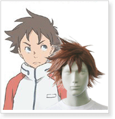 Eureka 7 Renton Thurston Cosplay Wig