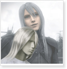 Final Fantasy VII 7 Yazoo Cosplay Wig