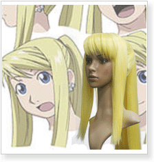 Fullmetal Alchemist Brotherhood Winry Rockbell Cosplay Wig