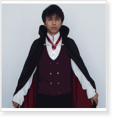 Gothic Vampire Elite Gent Cosplay