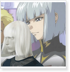 Gundam Seed Destiny Yzak Jule Cosplay Wig