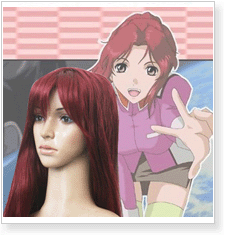 Gundam Seed Fllay Allster Cosplay Wig