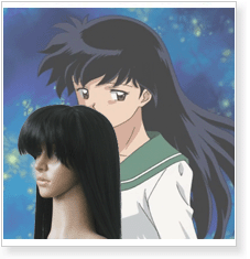 Inuyasha Kagome Higurashi Cosplay Wig