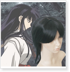 Inuyasha Kikyo Cosplay Wig