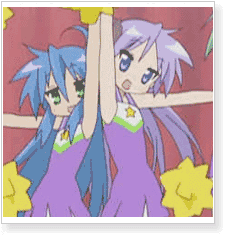 Lucky Star Cheerleader Cosplay