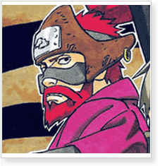 Naruto Four-Tailed Roshi Cosplay