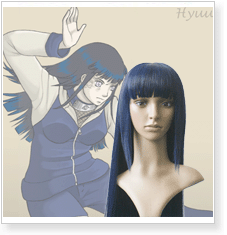 Naruto Shippuden Hinata Hyuga Cosplay Wig