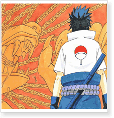 Naruto Team Taka Hawk Sasuke Uchiha Cosplay