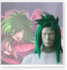 Saint Seiya Andromeda Shun Cosplay Wig