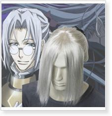 Trinity Blood Abel Nightroad Cosplay Wig