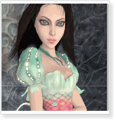 Alice: Madness Returns Siren Dress Kids