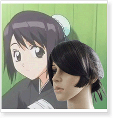 Bleach Hinamori Momo Cosplay Wig