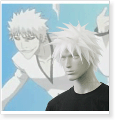 Bleach Ichigo Kurosaki Hollow Form Cosplay Wig