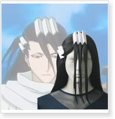Bleach Kuchiki Byakuya Cosplay Wig