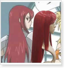 Fairy Tail Erza Scarlet Cosplay Wig