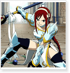 Fairy Tail Erza Scarlet Lightning Empress Armor