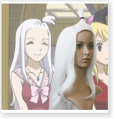 Fairy Tail Mirajane Strauss Cosplay Wig
