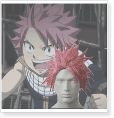 Fairy Tail Natsu Dragneel Cosplay Wig