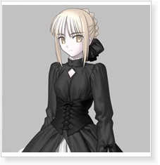 Fate/Stay Night Dark Saber Cosplay