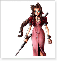 Final Fantasy VII 7 Aerith Gainsborough Cosplay