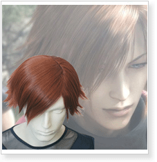 Final Fantasy VII 7 Genesis Rhapsodos Cosplay Wig