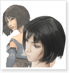 Final Fantasy VIII 8 Rinoa Cosplay Wig