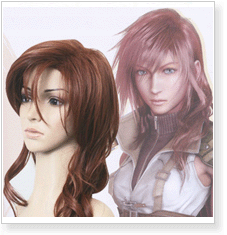 Final Fantasy XIII 13 Lightning Cosplay Wig