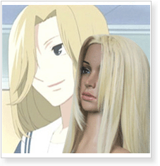 Fruits Basket Arisa Uotani Cosplay Wig