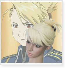 FullMetal Alchemist Riza Hawkeye Cosplay Wig