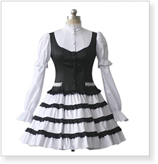 Gothic Lolita Maid Dress