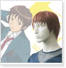 Haruhi Suzumiya Kyon Cosplay Wig