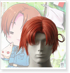 Hetalia Axis Powers Italy Cosplay Wig