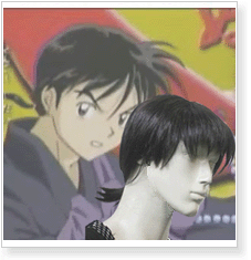Inuyasha Miroku Cosplay Wig