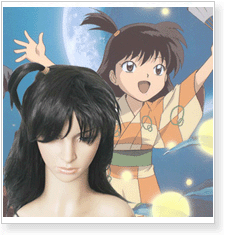 Inuyasha Rin Cosplay Wig
