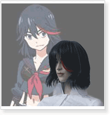 Kill La Kill Ryuko Matoi Cosplay Wig