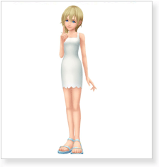 Kingdom Hearts 2 Namine Cosplay