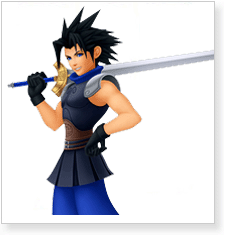 Kingdom Hearts Birth by Sleep Zack Fair Cosplay