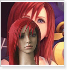 Kingdom Hearts Kairi Cosplay Wig