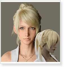 Kingsglaive: Final Fantasy XV Luna Cosplay Wig