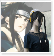 Naruto Haku Ha Cosplay Wig