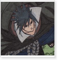 Naruto New Team Taka Hawk Sasuke Uchiha Cosplay