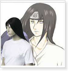 Naruto Shippuden Hyuuga Neji Cosplay Wig