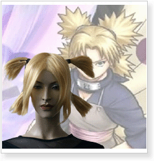 Naruto Temari Cosplay Wig