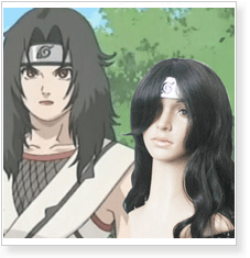 Naruto Yuuhi Kurenai Cosplay Wig