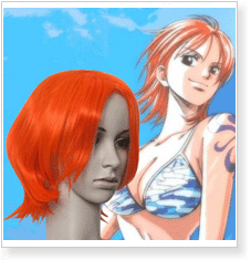 One Piece Nami Cosplay Wig
