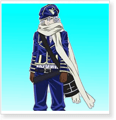 Tegami Bachi Gauche Suede Cosplay