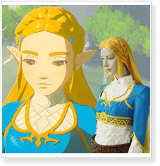 The Legend of Zelda: Breath of the Wild Princess Zelda Cosplay Wig